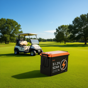 Paquete de baterías Vevor para carrito de golf 51.2V 52Ah LiFePO4 4000 ciclos para carrito de golf - Product Image 2