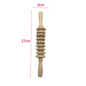 Masajeador de terapia corporal Herramienta de masaje de madera WMassager Handheld Roller <span class=keywords><strong>Stick</strong></span> - Product Image 5