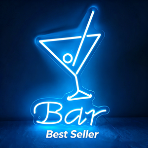 Letrero de Neón LED Acrílico Personalizado <span class=keywords><strong>con</strong></span> Nombre, Diseño Gratuito, Sin Pedido Mínimo, para Cafetería, Boda, Cumpleaños, Hogar, Habitación, para Vendedores de Etsy - Product Image 1