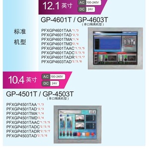 Écran tactile ProFit GP-4301TW 5,7 pouces, appareil d'affichage HMI industriel Ethernet - Product Image 4