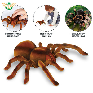 Hồng ngoại điều khiển từ xa spider thực tế không dây rc prank đồ chơi di chuyển spider pet đồ chơi trò đùa cho trẻ em halloween quà tặng - Product Image 4