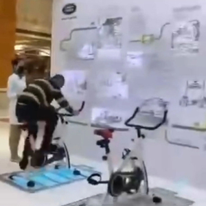 La Bicicleta Estática Genera Energía que Gradualmente Ilumina la Caja de Luz, Exhibición de Ciencias, Juegos Científicos, Juegos Interactivos, Ciencia - Product Image 2