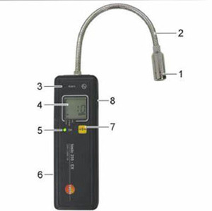 เครื่องตรวจจับก๊าซรั่ว Testo 316-EX 0632 0336 รุ่นดั้งเดิม ได้รับการรับรองมาตรฐาน ATEX สำหรับตรวจจับก๊าซมีเทน - Product Image 3