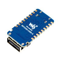 Waveshare RP2350-USB-A RP2350A Carte de développement principale Pico2 Mini double cœur double architecture USB 150 MHz pour Raspberry Pi