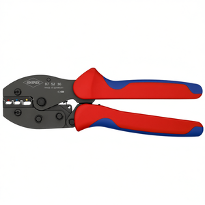Pinza crimpadora de cables KNIPEX 0.5-6.0mm AWG 20-10 Fabricada en Alemania - Product Image 3