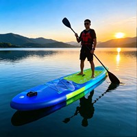 Planche de SUP gonflable à LED lumineuses, écologique et best-seller, avec technologie Drop Stitch