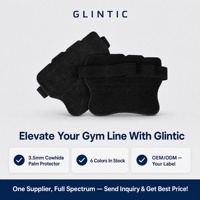 Poignées de traction pour la gym en cuir de vachette 3,5 mm double couche, protection antidérapante quatre doigts, résistantes à l'usure, fitness unisexe, vente en gros