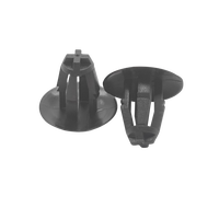 Rivets à pression pour pare-chocs de voiture, attaches rapides en nylon pour extérieur automobile, clip de retenue à tête ronde haute résistance, résistant aux intempéries et aux UV