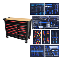 Chariot à outils professionnel mobile pour garage et atelier, chariot à outils industriel en acier avec roues, chariot à outils de type armoire, directement de l'usine