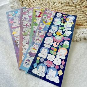 แผ่นสติกเกอร์ตัดจูบน่ารักสำหรับเด็กผู้หญิงตัวเล็ก - Product Image 6