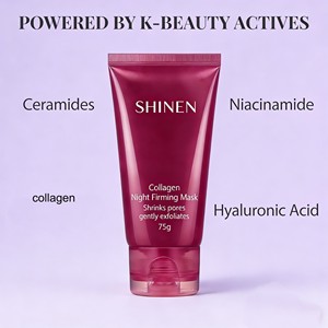 Maschera Viso Notturna Peel-<span class=keywords><strong>Off</strong></span> con Logo OEM, al Collagene Idratante Anti-Età per Pelle Luminosa - Product Image 3