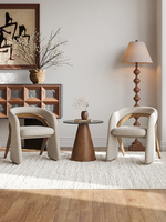 Fauteuil de loisirs individuel design en bois massif, style Zen chinois, pour salon et salle de thé, avec mousse élastique haute densité