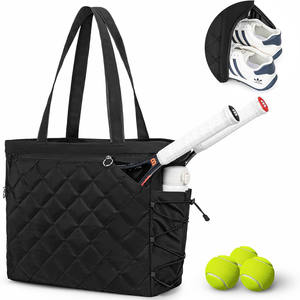Muestra Gratuita de Bolsa de Tenis para 3 Raquetas, Acolchada para Proteger las Raquetas y Ligera, Diseño Unisex para Jugadores Profesionales o Principiantes - Product Image 6