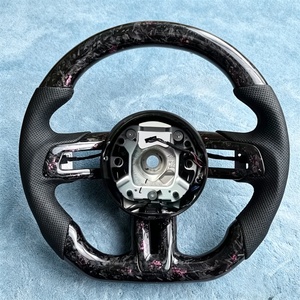 Vente Flash - Vente Directe d'Usine - Volant en Fibre de Carbone Forgé Personnalisé pour Ford Mustang S550 GT 350 GT500 Shelby <span class=keywords><strong>Mach1</strong></span> - Product Image 1