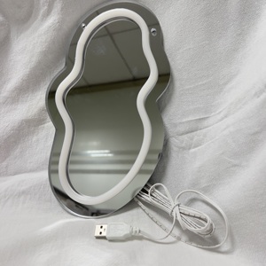 Enseigne au néon en forme de fantôme Melt Heart <span class=keywords><strong>Neon</strong></span> Mirror Signs for Wall Decor, Bedroom, Teens Kids Girls Room, LED Pink Heart <span class=keywords><strong>Neon</strong></span> Lights f - Product Image 6