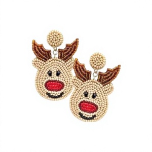 New Butterfly Shape <b>Stud</b> <b>Earrings</b> Women's Colorful Premium Beaded <b>Crystal</b> Rhinestone Fashion Party Jewelry Cute Design for Woman - Product Image 2