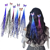 Tresses Lumineuses Colorées en Plastique pour Fêtes d'Anniversaire (14 ans et plus), Bars, Concerts, Stands - Vente en Gros