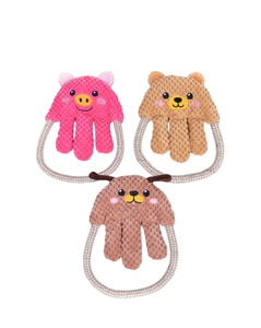 Ligadura <span class=keywords><strong>de</strong></span> Pelo Elástica Tejida con Diseño <span class=keywords><strong>de</strong></span> Animales <span class=keywords><strong>de</strong></span> Dibujos Animados (Cerdo, Oso, Perro) para Niños - Product Image 6