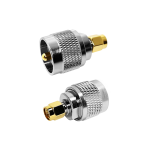 توريد المصنع مادة نحاسية UHF المكونات الذكور إلى SMA المكونات الذكور RF اقناع محوري محول موصلات في المخزون - Product Image 1
