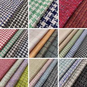Sợi vải dệt nhuộm màu trung bình, chất liệu polyester/cotton, kiểu tweed cổ điển, vải cotton cao cấp OEM ODM - Product Image 6