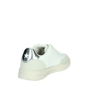Baskets tendance Shop Art Donna en toile blanches taille 36 - Product Image 3
