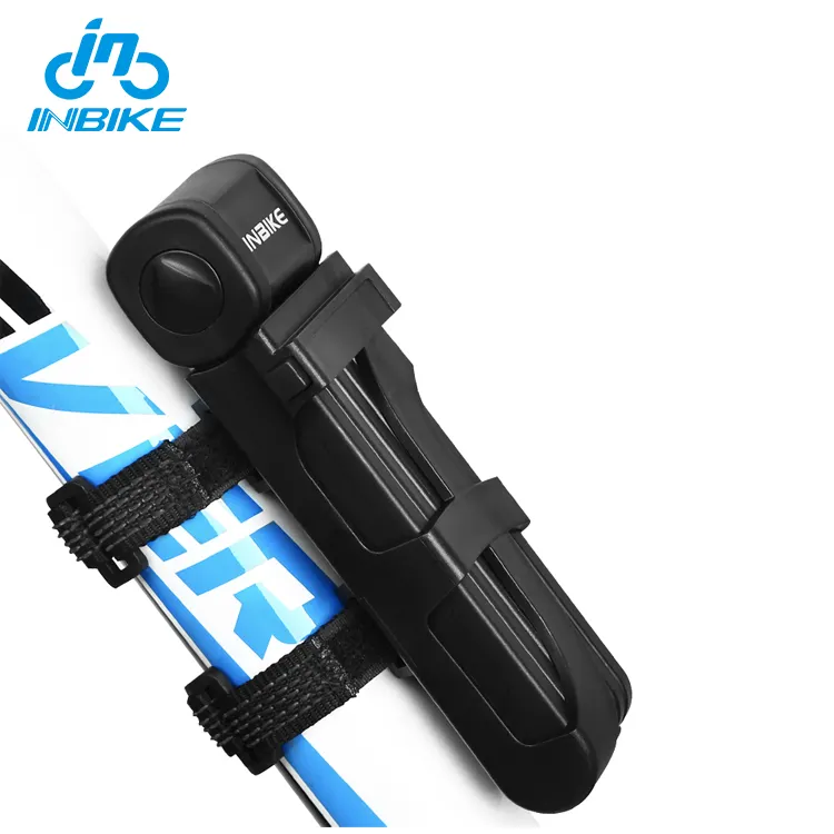 INBIKE ODM OEM Alloy Steel Foldable Anti Theft Cycling Bicycle Locks Folding Bike Lock