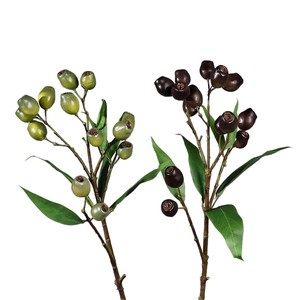 Ramo de Frutas Artificiales Meng Jie, Serie Verde, 30cm-100cm, Arreglo Floral de Plástico, Planta Decorativa - Product Image 5