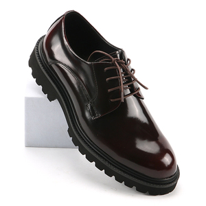 Chaussures Oxford en cuir véritable pour homme, style automne, formelles, en cuir de vachette, à lacets, anti-odeur, imperméables et intemporelles - Product Image 3