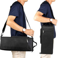 Sac isotherme portable pour boissons d'extérieur avec poignée et fermeture éclair pour le golf, le vin rouge, le cola, les voyages, les bouteilles de nourriture, les sacs isothermes
