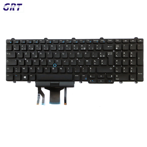 Sunrex Laptop <b>Keyboard</b> for Dell Latitude E5550 E5570 E5580 5550 5580 5590 With Backlit FR Layout - Product Image 2