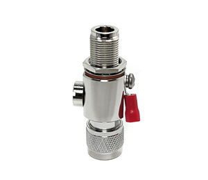 Tube à décharge gazeuse 0-3G N <span class=keywords><strong>lightning</strong></span> <span class=keywords><strong>Jack</strong></span> Femelle Cloison à Mâle Type Coax Surge Protector 0-6g Parafoudre Rf Connecteur Parafoudre - Product Image 3