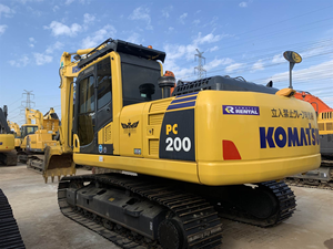 El color original de alta calidad utilizó el excavador de KOMATSU usado Japón KOMATSU PC200 utilizó el excavador de excavación - Product Image 2