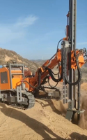 Plate-forme de forage automatique intégrée de 60m pour la carrière de mine d'or