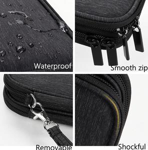 定制标志防水尼龙数据线电源银行耳机加格储物盒科技收纳袋平板电脑包 - Product Image 2