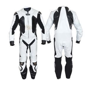 Motorbike leather racing leather suit for rider Pakistani Suppliers - Product Image 4