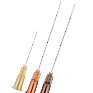 Aiguilles de précision de haute qualité 23G 38mm 50mm 70mm à pointe ultra fine et émoussée, stériles, pour le remplissage cutané - Product Image 2