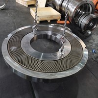 Matrice de moule de remplacement Amandus Kahl pour machine à granulés de biomasse, composants d'engrenage et de moteur, matériau X46Cr13, HRC 52-54, haute performance