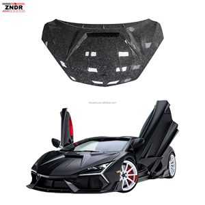 ฝากระโปรงคาร์บอนไฟเบอร์สำหรับ Lamborghini Revuelto MSY ฝาครอบเครื่องยนต์ด้านหน้าคาร์บอนไฟเบอร์แบบแห้ง Revuelto ฝากระโปรงคาร์บอนไฟเบอร์คุณภาพสูง - Product Image 1