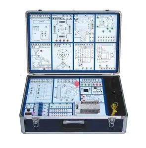 Mechatronics Virtual Simulation Teaching Kit Portable Programmable Logic Controller Suitcase Mitsubishi PLC training box