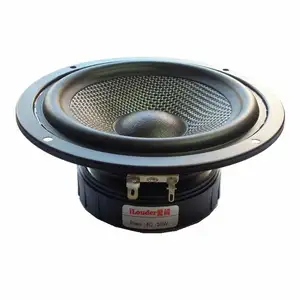 El Mejor Precio de fibra de vidrio de 30W 4 Ohm 6 pulgadas bajo frecuencia Woofer oradores para casa pateador gran subwoofer activo tablero amplificador