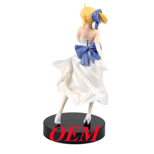 Figurine de jeu vidéo Tohsaka Rin Fate/<span class=keywords><strong>Stay</strong></span> <span class=keywords><strong>Night</strong></span> du Japon, modèle de présentation de bureau 20 cm en PVC écologique, production sur mesure - Product Image 5