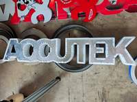 ACCUTEK AT5 machine à découpe en V automatique de haute précision pour le formage de lettres cnc machine à plier les lettres pour enseignes de magasin