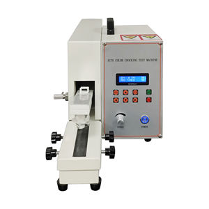 Máquina de Teste de Decoloração por Fricção Automática, Testador de Resistência à Cor, Teste de Tecido para Resistência à Cor em Seco/Úmido - Product Image 3