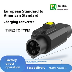 Điều kiện mới type2 để Type1/j1772 đống Adapter 32A xe điện cửa hàng với khả năng sạc kết nối với type2 cắm - Product Image 5