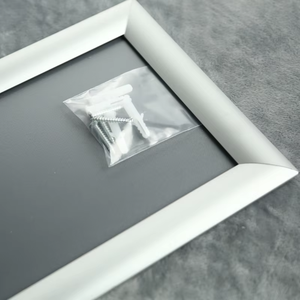 Marco Metálico a Presión de Tamaño Personalizado, Marco de Aluminio Extruido para Montaje en Pared, 8.5 x 11, para Fotos y Pósters - Product Image 1