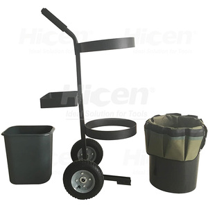 Chariot de jardin de pelouse, Transport Mobile, stockage d'outils de jardinage, seau de fleurs, <span class=keywords><strong>caddie</strong></span> sur <span class=keywords><strong>roues</strong></span> avec sac Oxford - Product Image 6