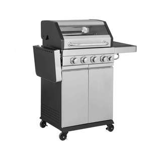Outdoor Garden <b>Bbq</b> Grill With Transparent Window Stainless Steel Natural Gas <b>Bbq</b> Grill - Product Image 2