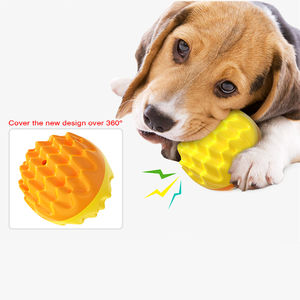 Giocattoli da esterno per animali domestici con sfera interattiva telescopica automatica per animali domestici giocattoli da addestramento molare per cani lanciatori a mano - Product Image 2