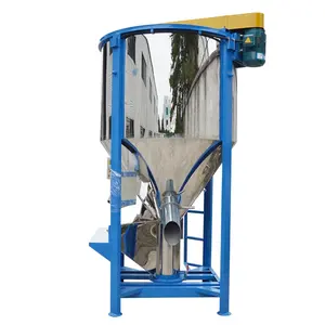 Vertical mixer polyethylene polypropylene resin plastic mixing drying mixer