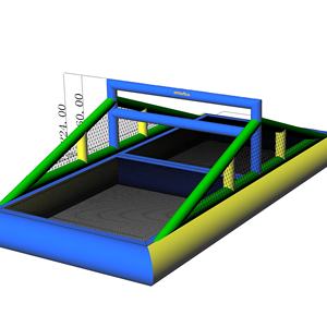 Cancha <span class=keywords><strong>de</strong></span> Voleibol Inflable, Juego Deportivo con Lona <span class=keywords><strong>de</strong></span> PVC <span class=keywords><strong>de</strong></span> 0.9mm, Alta Calidad, Apta <span class=keywords><strong>para</strong></span> Uso en <span class=keywords><strong>el</strong></span> <span class=keywords><strong>Agua</strong></span> - Product Image 1